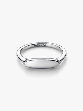 Pandora Engravable Bar Ring